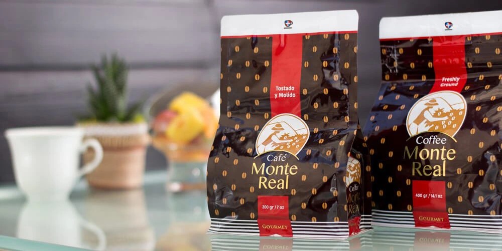 Monte Real Dominican Roasted Bean Coffee 400g (1)